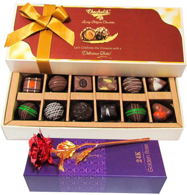 

Chocholik Artificial Flower Gift Set
