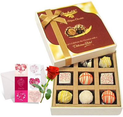 

Chocholik Greeting Card Gift Set