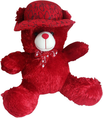 

Saugat Traders Red Cap Teddy - 13.2 Inch(Red)