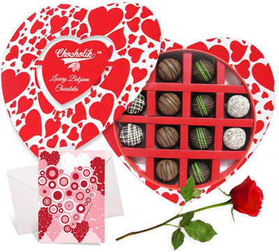 

Chocholik Greeting Card Gift Set