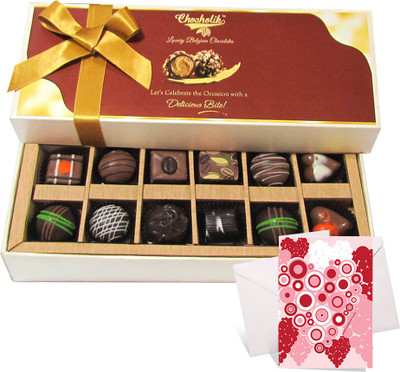 

Chocholik Greeting Card Gift Set