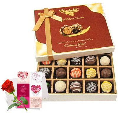 

Chocholik Greeting Card Gift Set