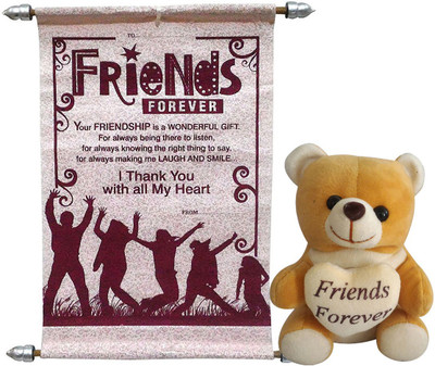 

Natali Traders Greeting Card, Soft Toy Gift Set
