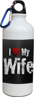 50% OFF on Tied Ribbons I Love Wife Sipper 600 ml Water Bottle(Set of 1, White) 50% OFF on Tied Ribbons I Love Wife Sipper 600 ml Water Bottle(Set of 1, White)