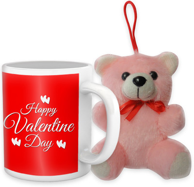 

Tied Ribbons Mug, Soft Toy Gift Set