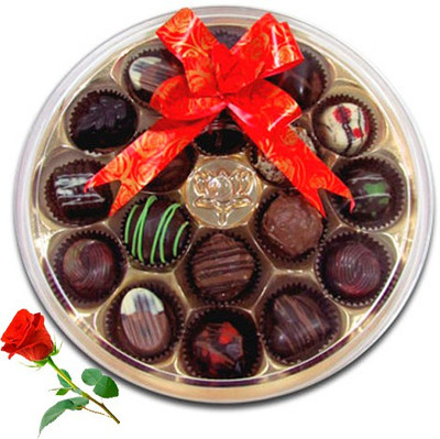 

Chocholik Artificial Flower Gift Set