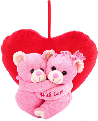

DealBindaas Huggies With Heart Valentine Stuff Teddy - 230 mm(Pink)