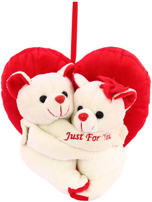 

DealBindaas Huggies With Heart Valentine Stuff Teddy - 230 mm(White)