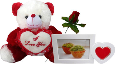 

Saugat Traders Soft Toy, Photoframe Gift Set