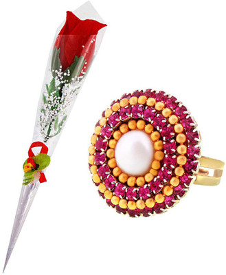 

Radha Krishna Shop Artificial Flower Gift Set