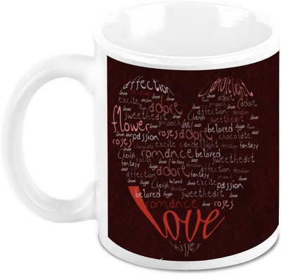 

Homesogood Shower Love On Valentine'S Day Ceramic Mug(325 ml)