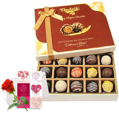 

Chocholik Greeting Card Gift Set