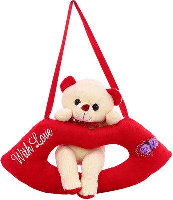 

DealBindaas Lip Cute Bear Valentine Stuff Teddy Snow - 280 mm(White)
