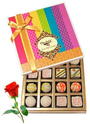 

Chocholik Artificial Flower Gift Set