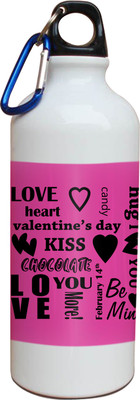 42% OFF on TIED RIBBONS Love You Kiss You Happy Valentine Sipper 600 ml Water Bottle(Set of 1, White) 42% OFF on TIED RIBBONS Love You Kiss You Happy Valentine Sipper 600 ml Water Bottle(Set of 1, White)