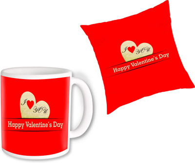 

PhotogiftsIndia Cushion, Mug Gift Set
