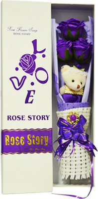 

Bird In Blue Artificial Flower Gift Set