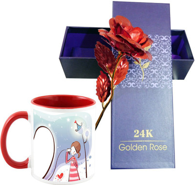 

AllUPrints Artificial Flower Gift Set