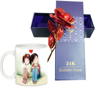 

AllUPrints Artificial Flower Gift Set