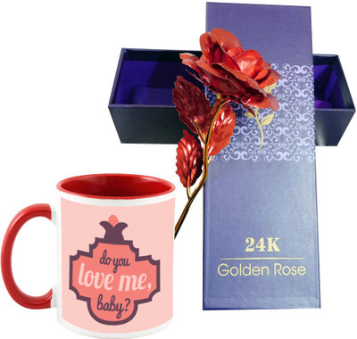 

AllUPrints Artificial Flower Gift Set