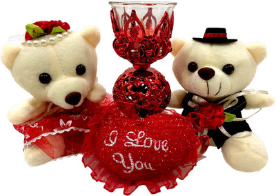 

Luxury Gifts By Nikki Soft Toy, Candle Holder Gift Set