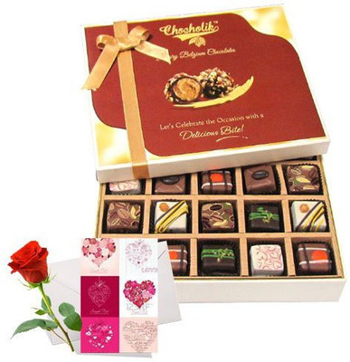 

Chocholik Greeting Card Gift Set