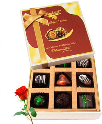 

Chocholik Artificial Flower Gift Set