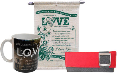 

Saugat Traders Greeting Card, Mug Gift Set