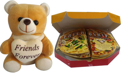 

Saugat Traders Greeting Card, Soft Toy Gift Set