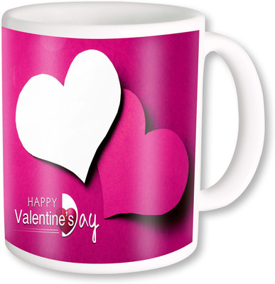 

PhotogiftsIndia happy valentine day 255 Ceramic Mug(325 ml), Multicolor