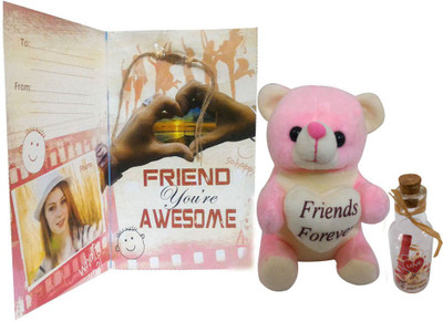 

Natali Traders Greeting Card, Soft Toy Gift Set
