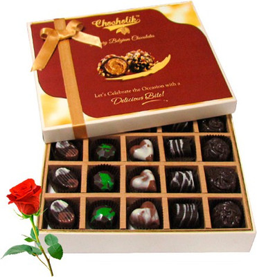 

Chocholik Artificial Flower Gift Set