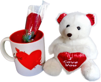 

Luxury Gifts By Nikki Soft Toy, Mug Gift Set