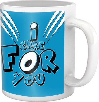 28% OFF on TIED RIBBONS I Care for You Coffee Ceramic Coffee Mug(350 ml) 28% OFF on TIED RIBBONS I Care for You Coffee Ceramic Coffee Mug(350 ml)