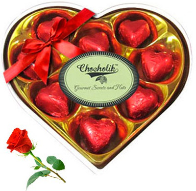 

Chocholik Artificial Flower Gift Set