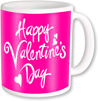 

PhotogiftsIndia happy valentine day 285 Ceramic Mug(325 ml), Multicolor