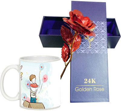 

AllUPrints Artificial Flower Gift Set