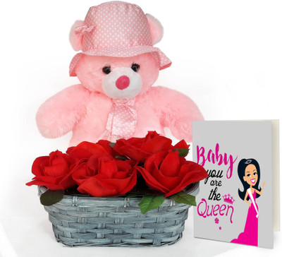 

Tied Ribbons Artificial Flower Gift Set