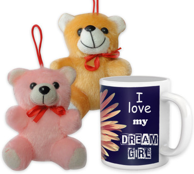 

Tied Ribbons Mug, Soft Toy Gift Set