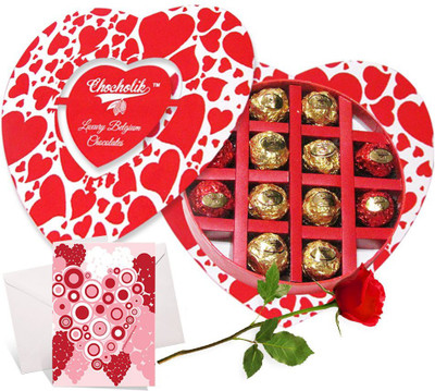 

Chocholik Greeting Card Gift Set