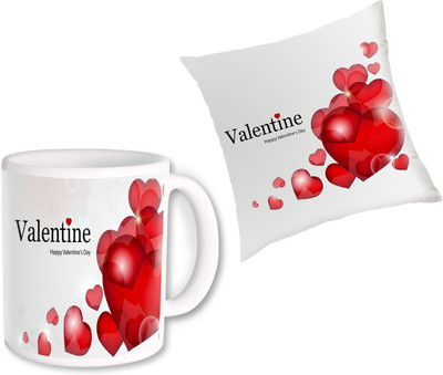 

PhotogiftsIndia Cushion, Mug Gift Set