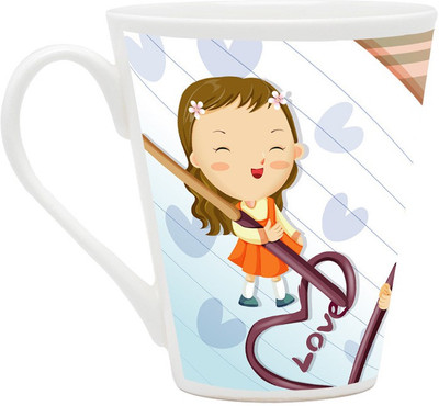 

Homesogood Quoting Love On Valentine's Day Ceramic Mug(355 ml)