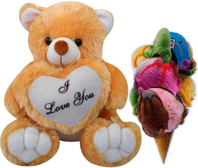 

Saugat Traders Greeting Card, Soft Toy Gift Set
