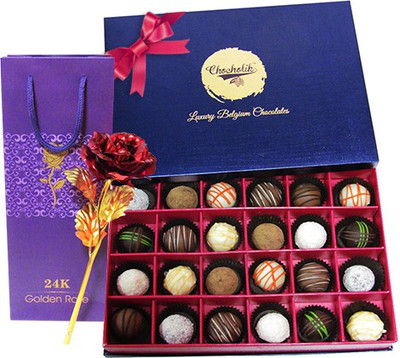 

Chocholik Artificial Flower Gift Set