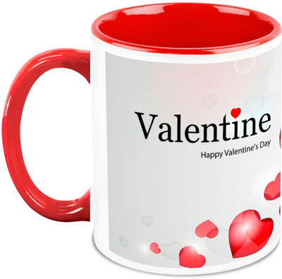 

Homesogood Smiling Valentine'S Day Ceramic Mug(325 ml)
