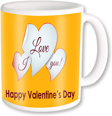 

PhotogiftsIndia happy valentine day 257 Ceramic Mug(325 ml), Multicolor