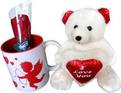 

Luxury Gifts By Nikki DISAVAL3657 Soft Toy, Mug Gift Set