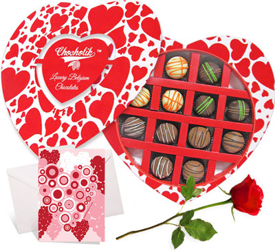 

Chocholik Greeting Card Gift Set