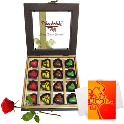 

Chocholik Greeting Card Gift Set