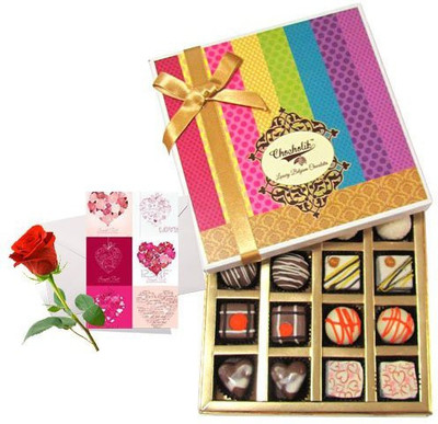 

Chocholik Greeting Card Gift Set